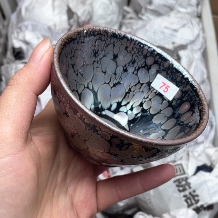 茶盏建窑建盏主人杯