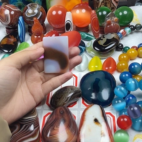 玛瑙/玉髓戒指合金