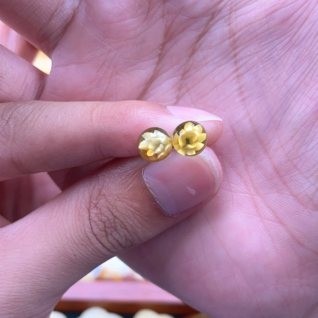 琥珀未镶嵌裸石蜜蜡