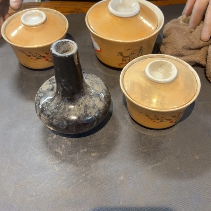 太***火瓷片拾六家的瓷器瓷器