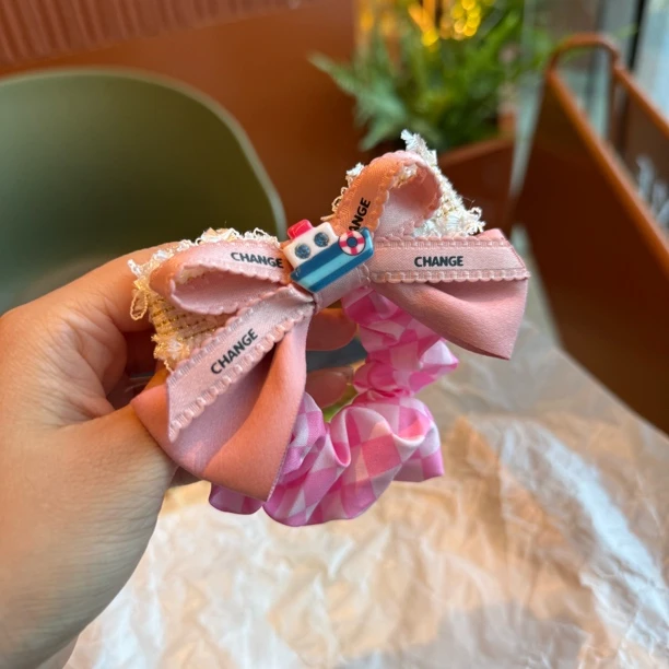 7671粉粉哒蝴蝶结肠圈