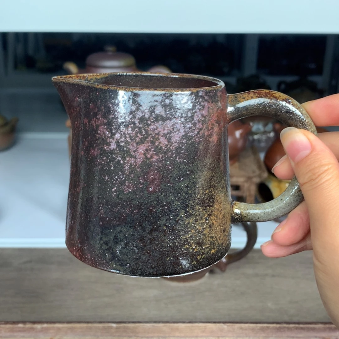 茶壶紫砂纯自然柴烧