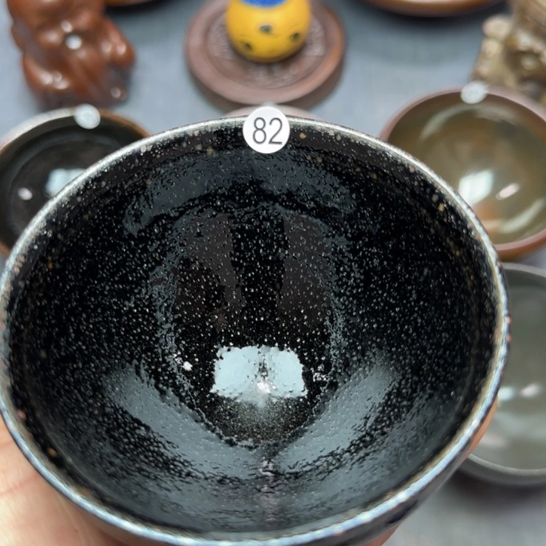 沙***洲茶盏印春堂柴烧建盏