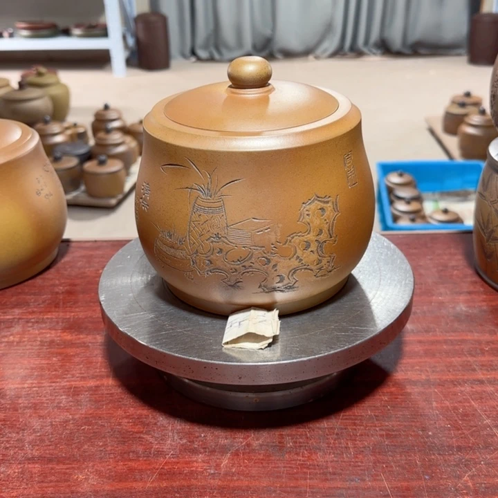 紫砂茶叶罐。。。。。。。。。。。。