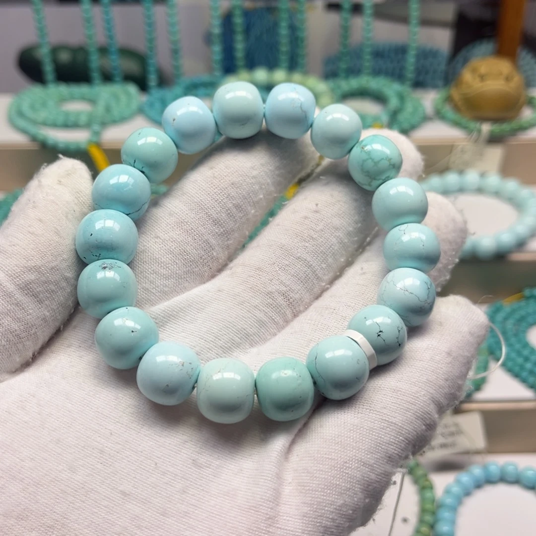 绿松石未镶嵌手链