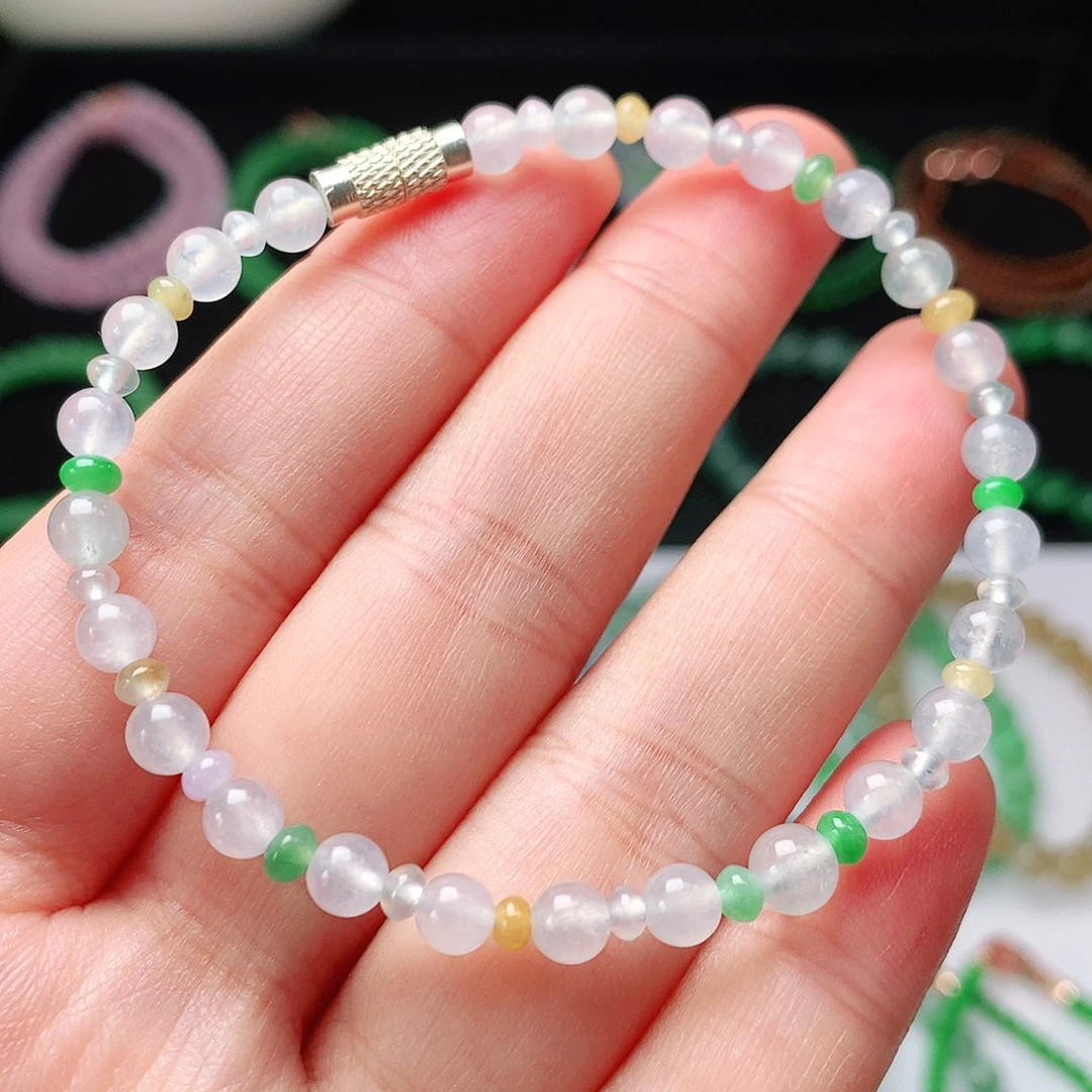 未镶嵌手链翡翠翡翠