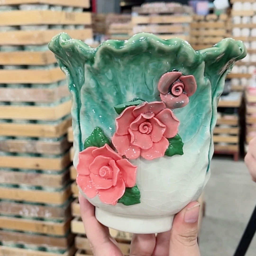 【闪购商品】陶瓷花盆