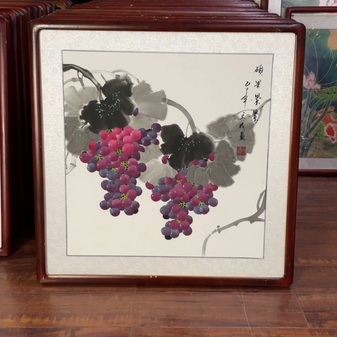 国画带框尺寸63*63厘米