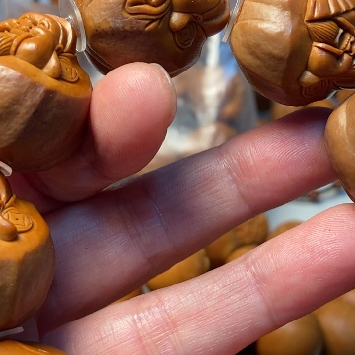 橄榄核手串/手链完***生包衣财神25