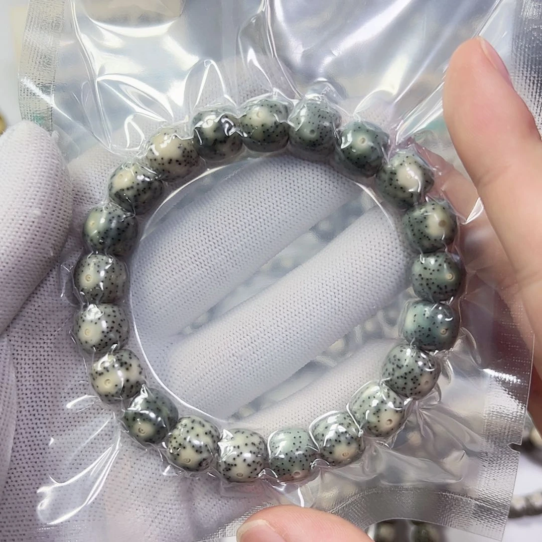 星月菩提手串11的青花星点a23