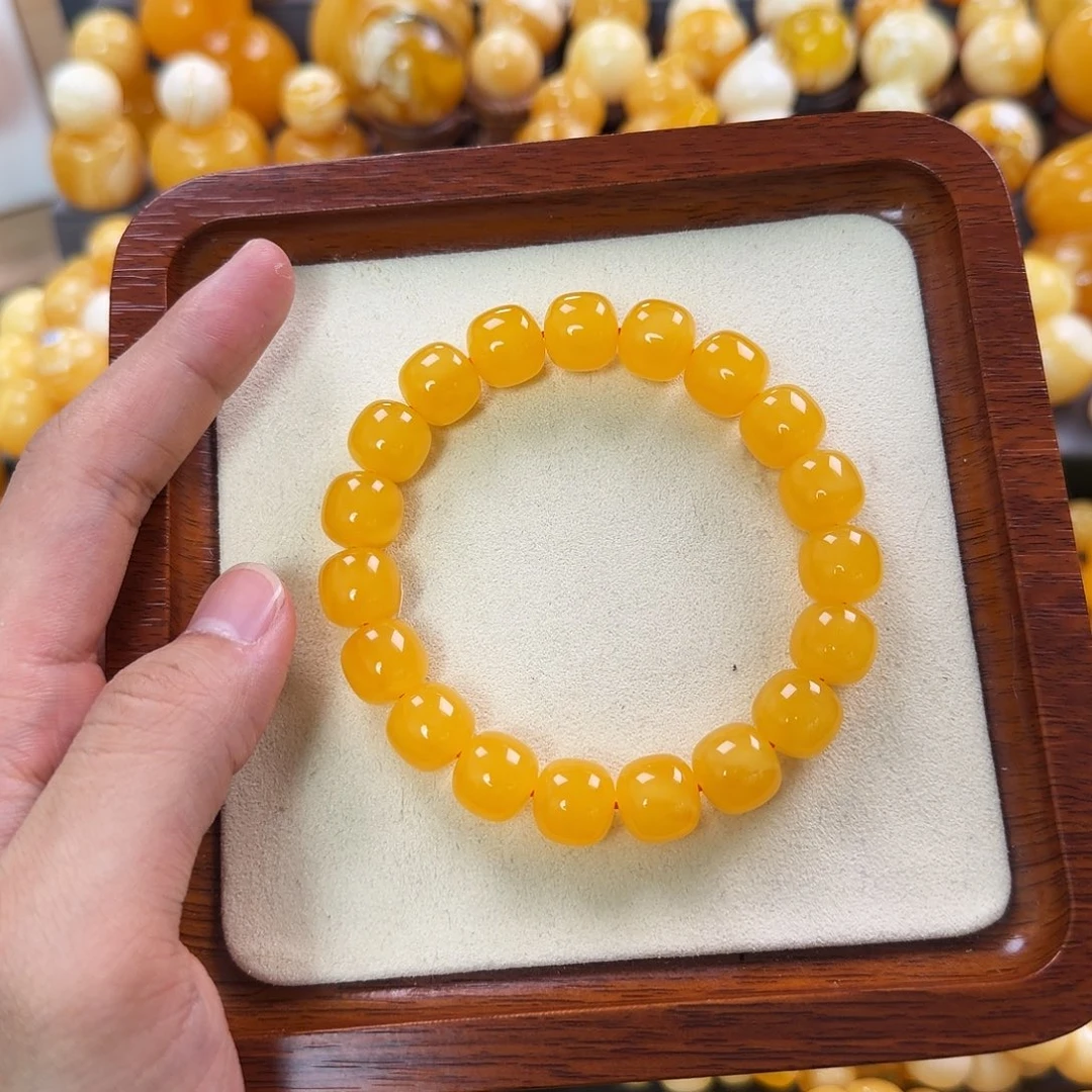 琥珀未镶嵌珠宝奇石12mm同料