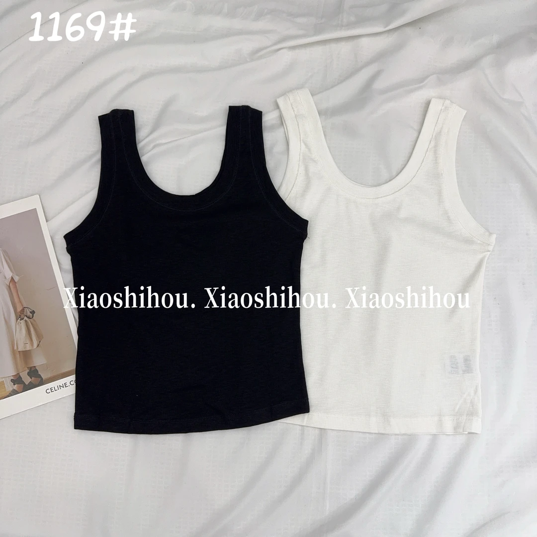 小时候女装店坑纹背心1169