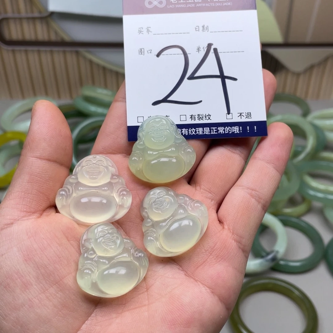 岫玉吊坠吊坠未镶嵌多样性发货发一件