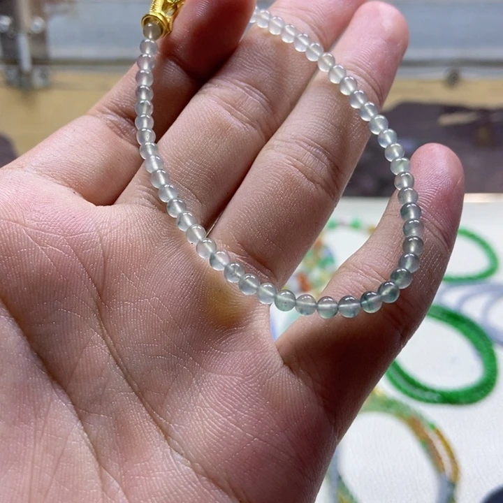 定制翡翠未镶嵌缅甸翡翠A货卡3.7