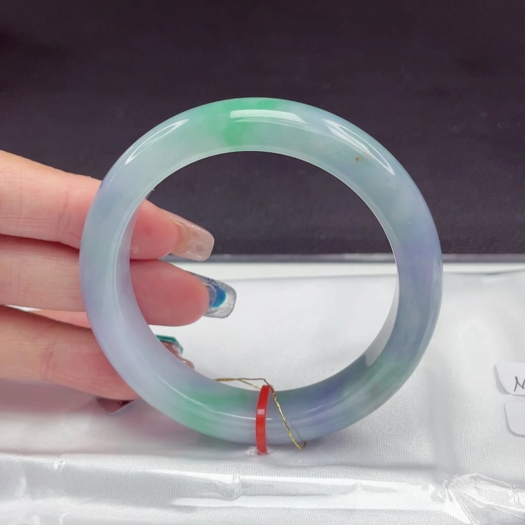 【闪购商品】未镶嵌手镯翡翠53圈664