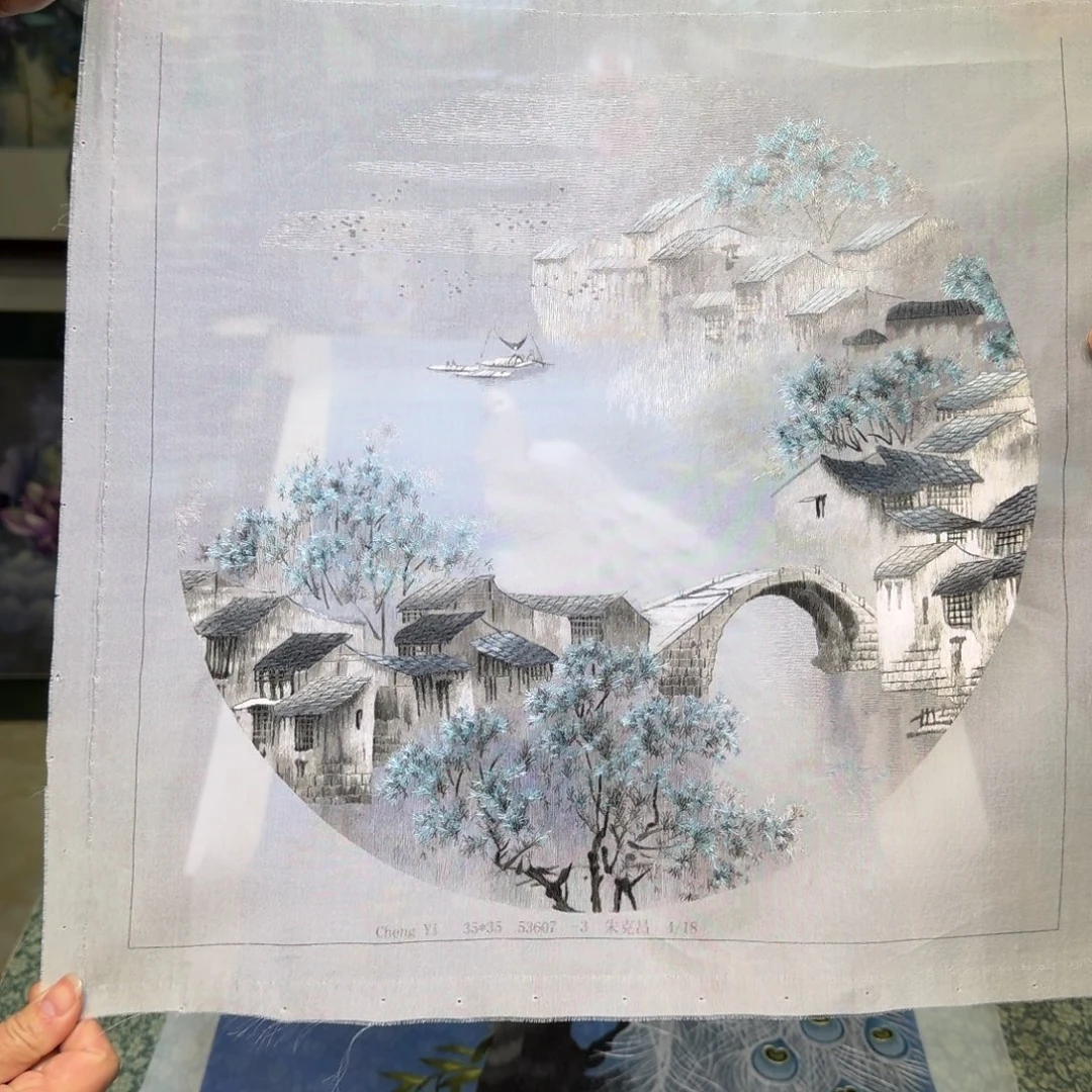 刺绣手工苏绣工艺制作技艺精湛