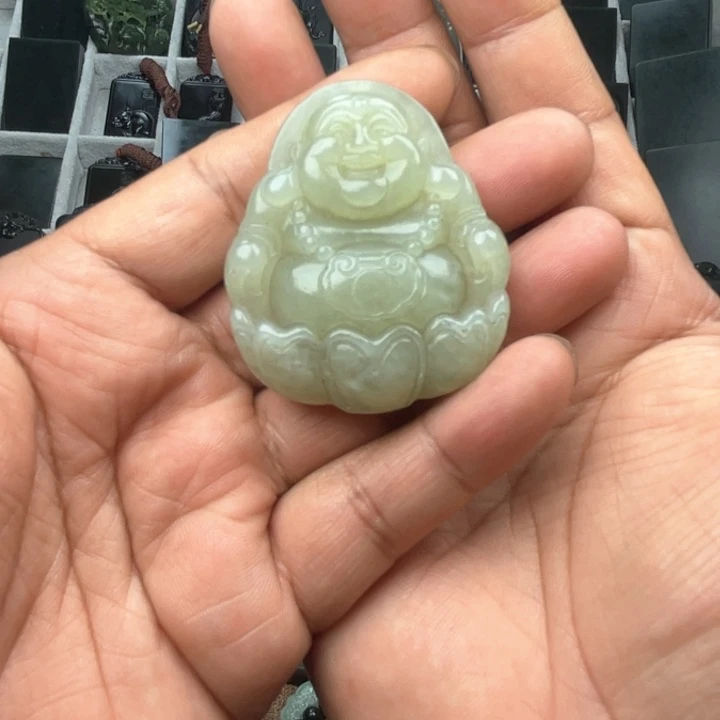 和田玉吊坠(不含链)未镶嵌