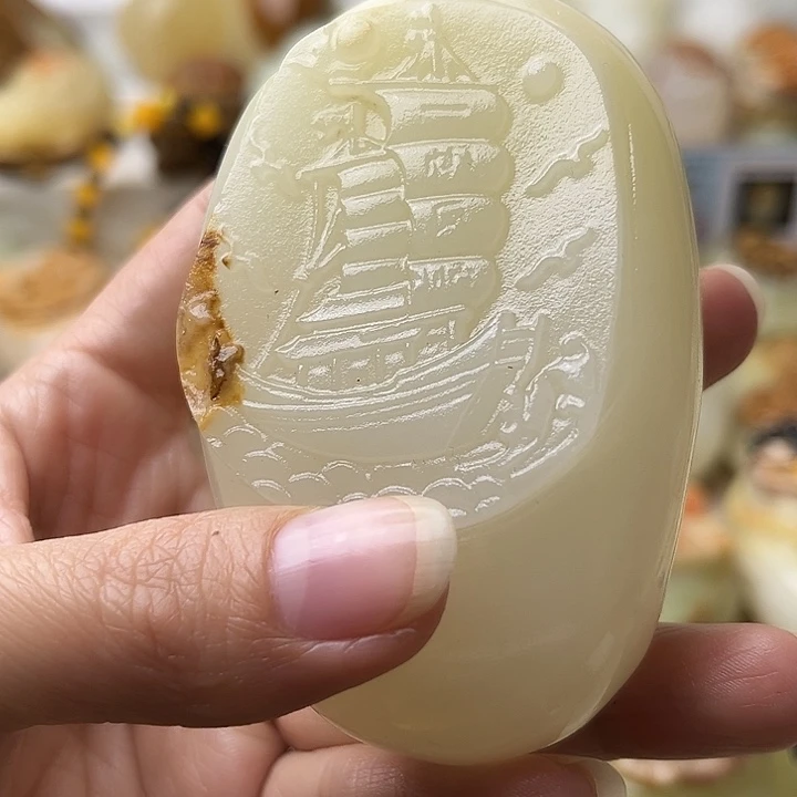 石材古青石不退换一帆风顺微瑕
