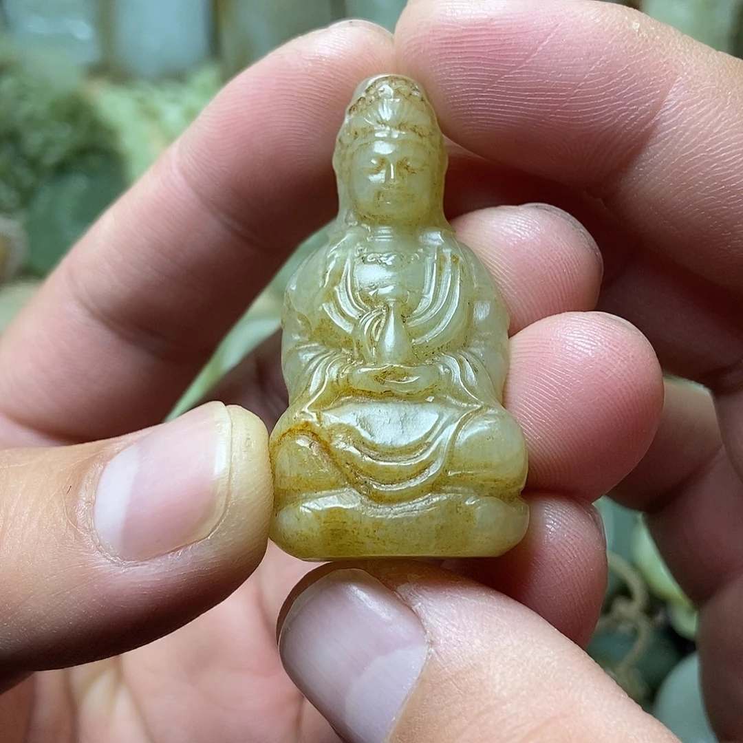 和田玉挂件未镶嵌