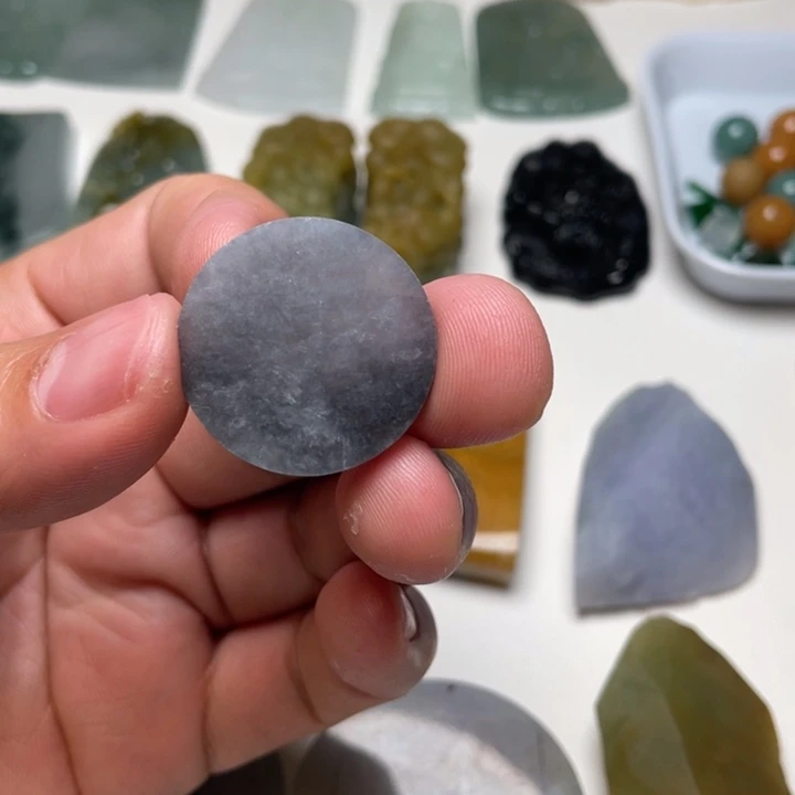 翡翠裸石缅甸翡翠A货