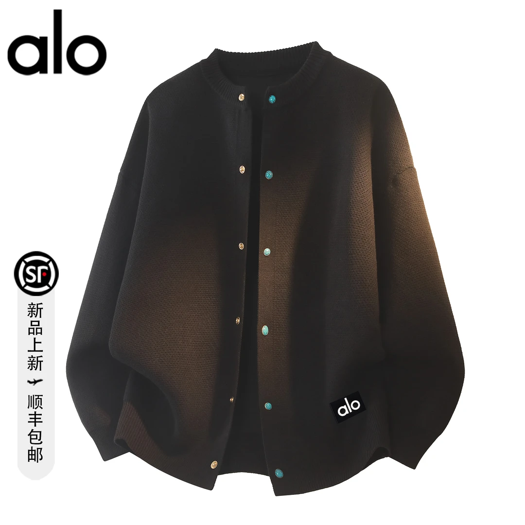 【官方奥特莱斯】品牌折扣秋季纯色毛衣男女时尚针织衫外套