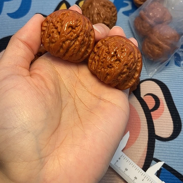 吊坠文玩核桃37白狮子