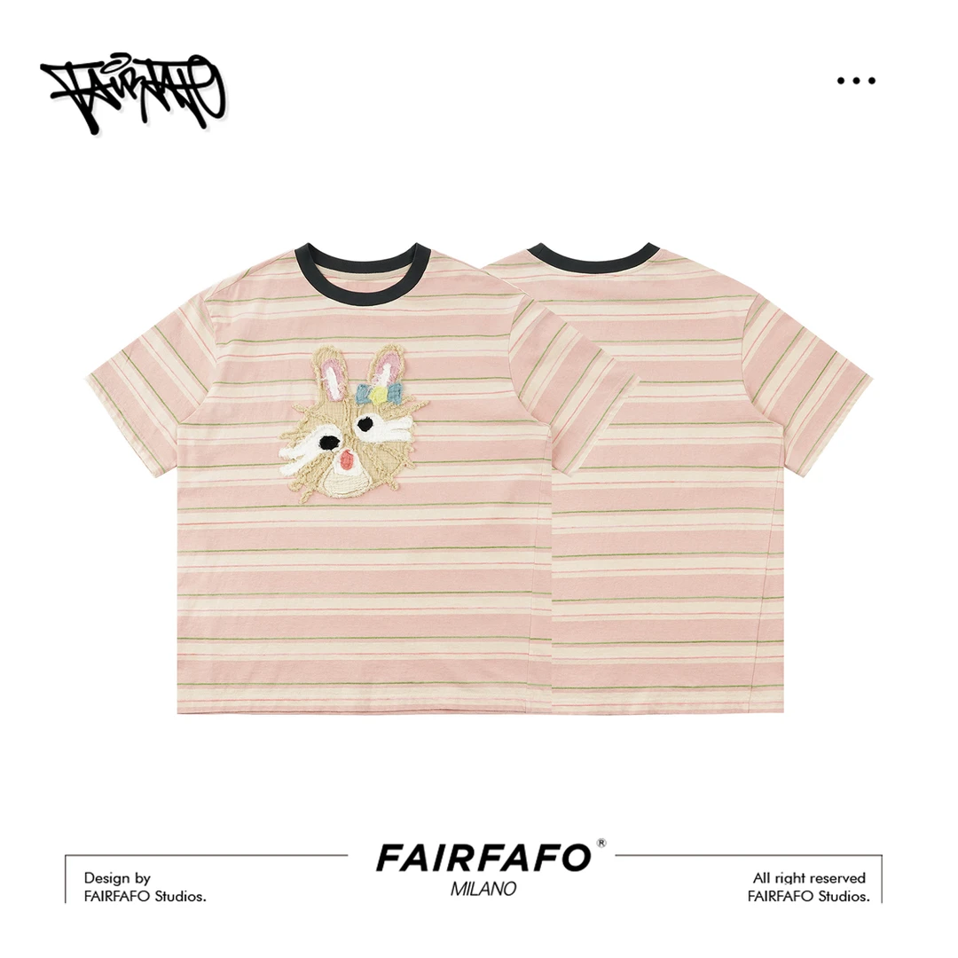 【可爱兔子撞色短袖】TXDL52156