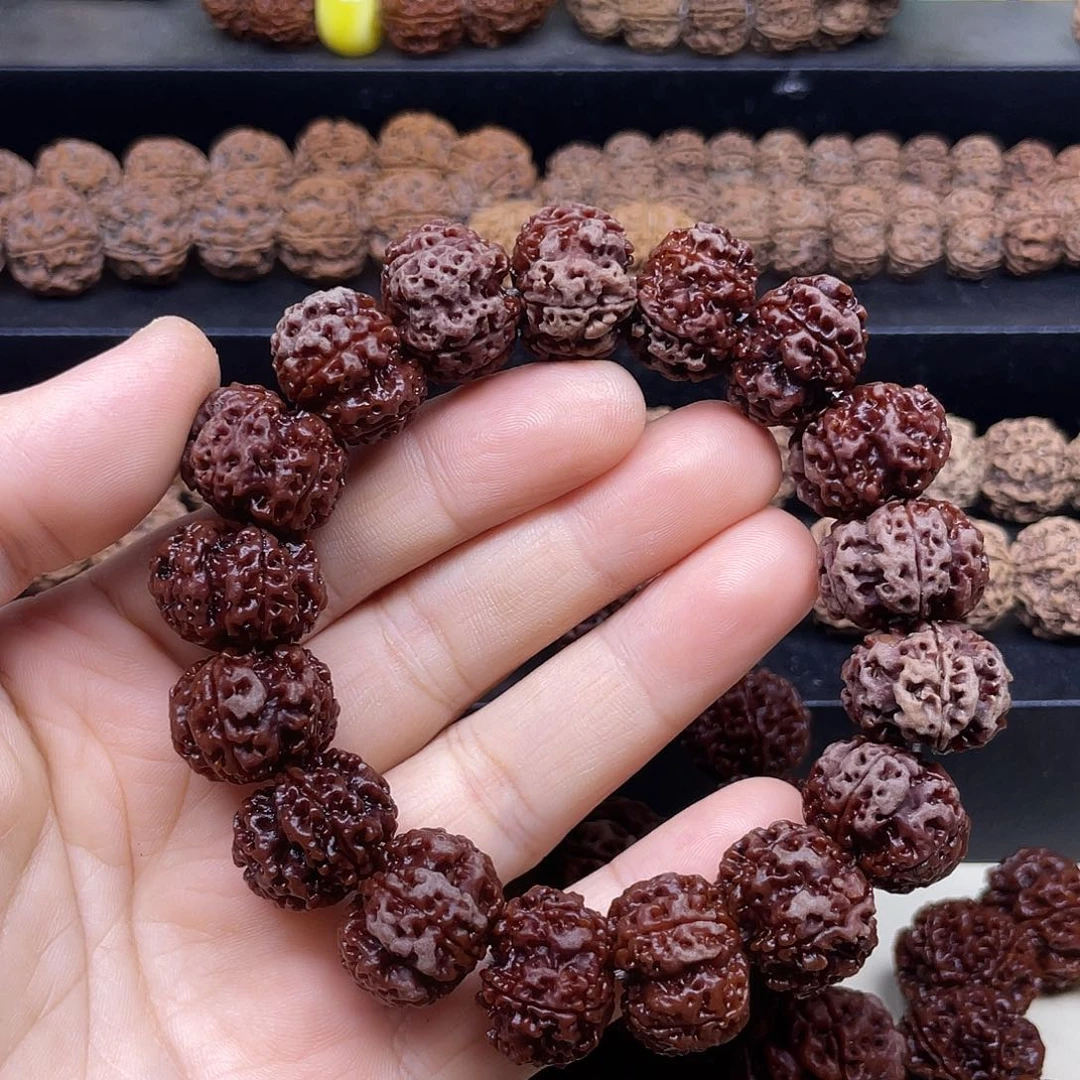 金刚菩提手串21mm飞碟梅花