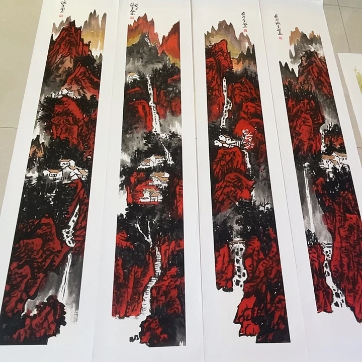 国画张圣敏先生纯手绘作品
