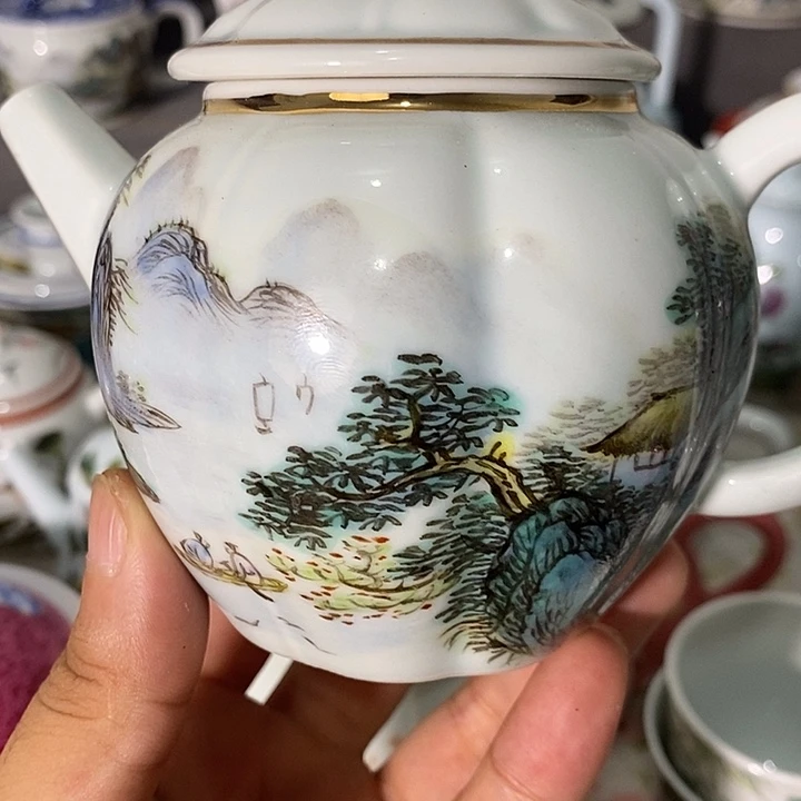 摆件景德镇陶瓷主人杯13556