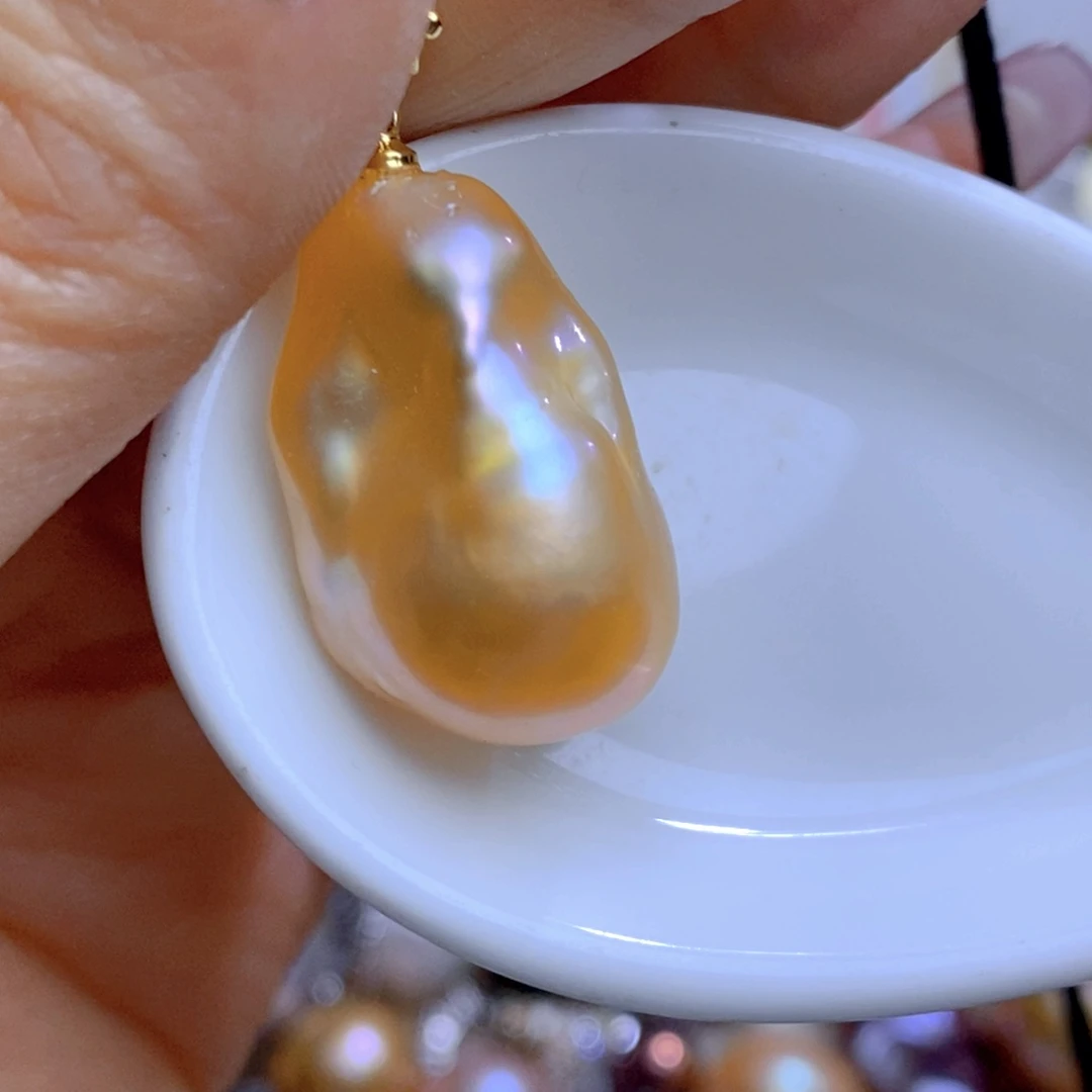 未镶嵌淡水珍珠吊坠