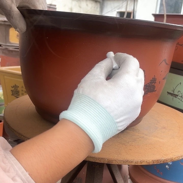 35紫气东来花盆紫砂花盆紫砂