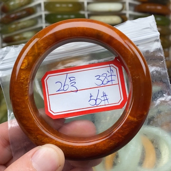 未镶嵌蛇纹石玉手绳