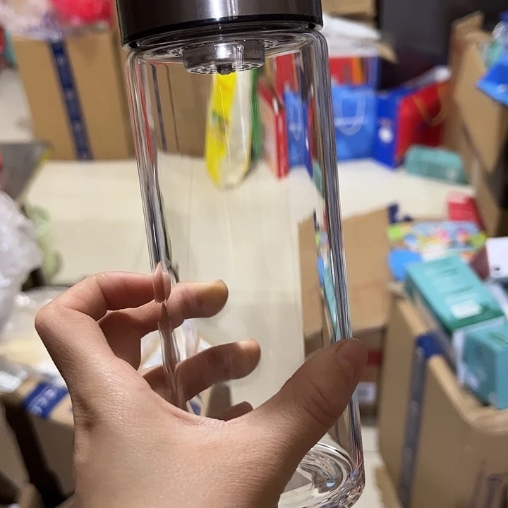 玻璃杯5305305307721单层烫手玻璃杯加杯套
