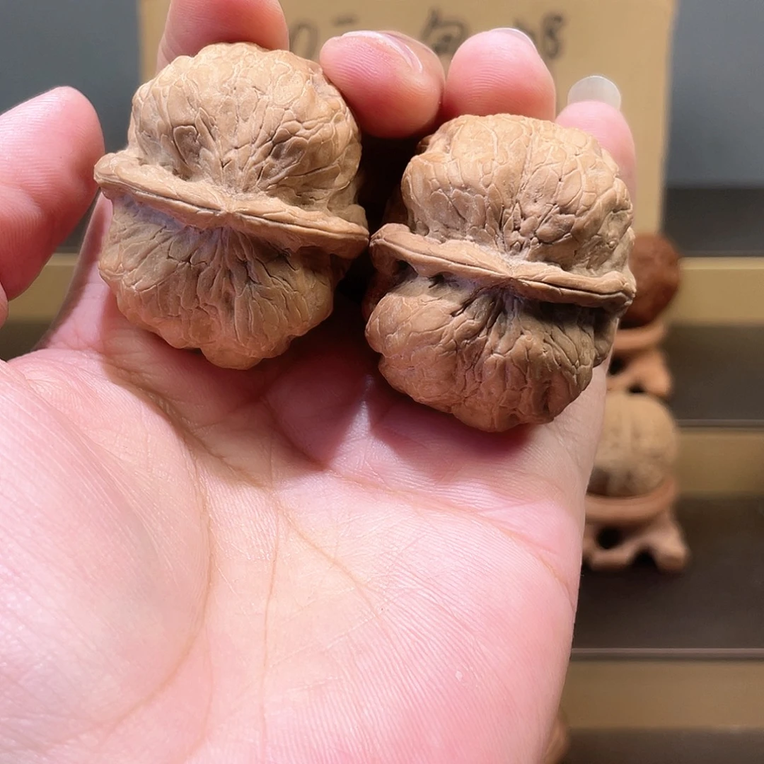 文玩核桃把件金蟾疙瘩宝