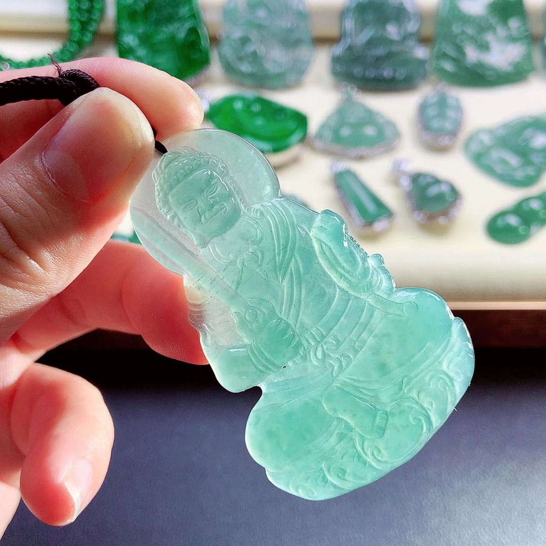 【闪购商品】翡翠颈饰未镶嵌天然