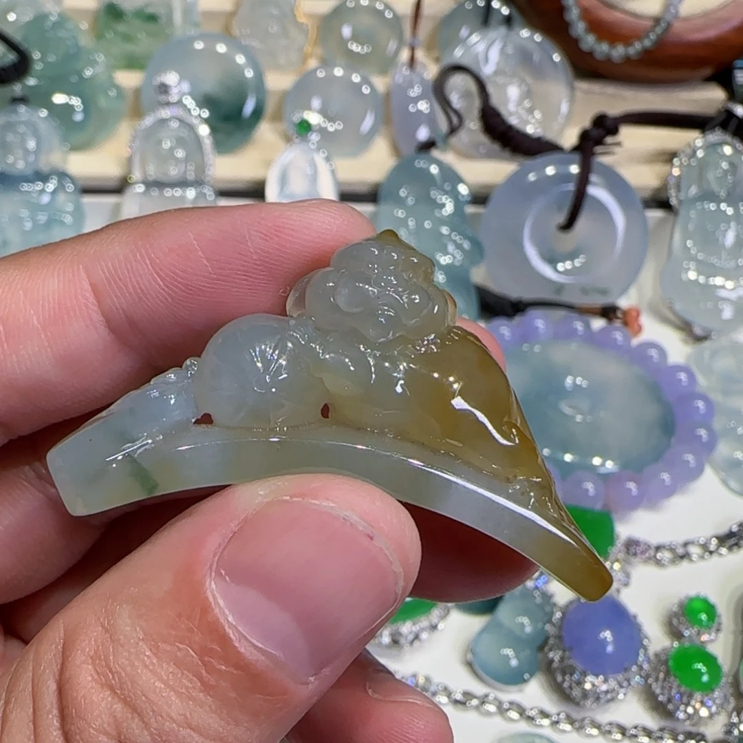 定制翡翠未镶嵌天然缅甸翡翠a货