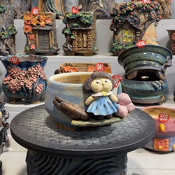 346号陶然花器手工花盆