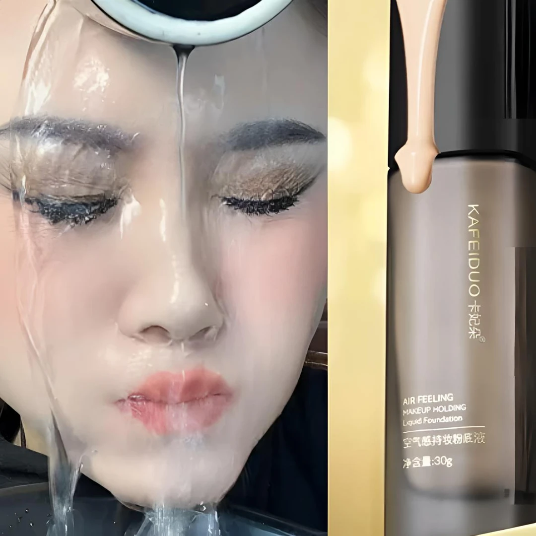 KAFEIDUO卡妃朵持久学生保湿柔光持妆滋润水光水润粉底液海阔天空