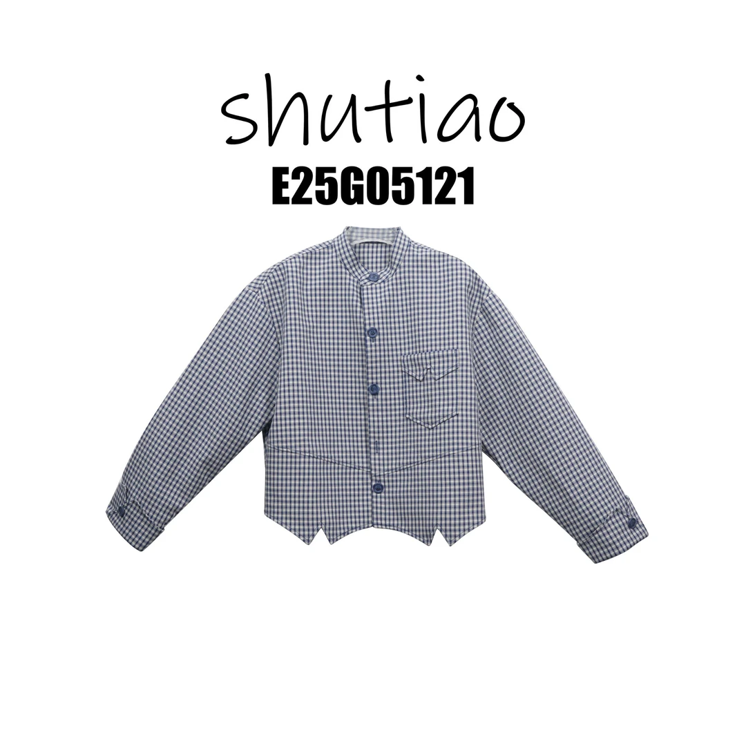 【SHUTIAO】2025秋冬：新款小众设计款外套E25G05121