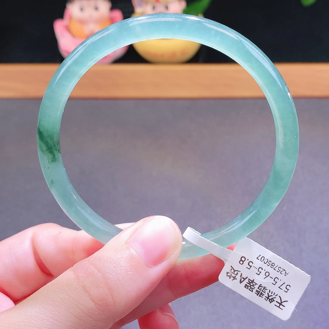 翡翠未镶嵌手镯天然翡翠