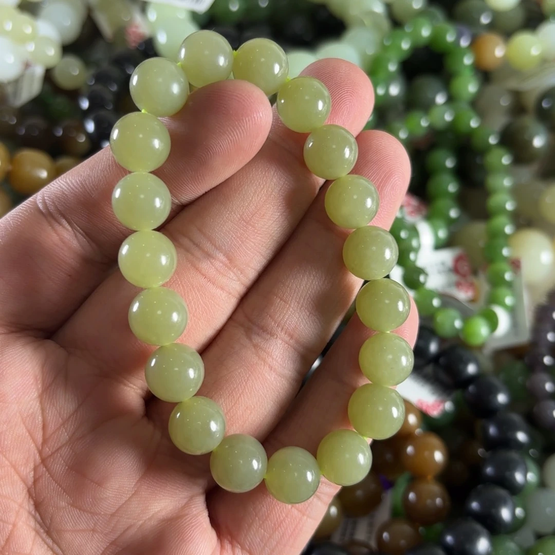 和田玉手链未镶嵌W271