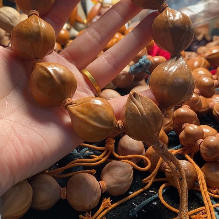 啥***有手串/手链橄榄核2.4蒜头瑕疵