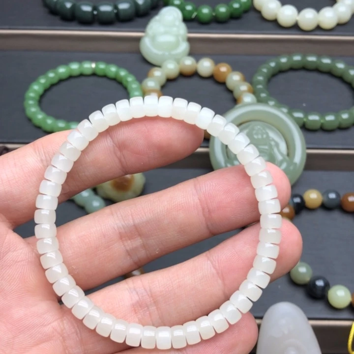 和田玉手链未镶嵌