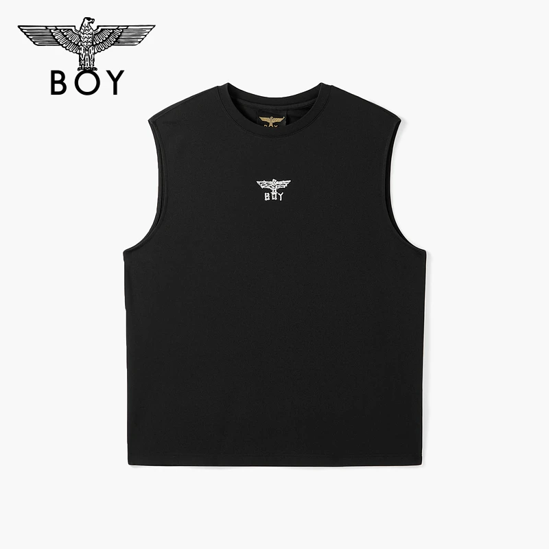 BOY LONDON中性款时尚潮流百搭通勤针织无袖T恤N02001