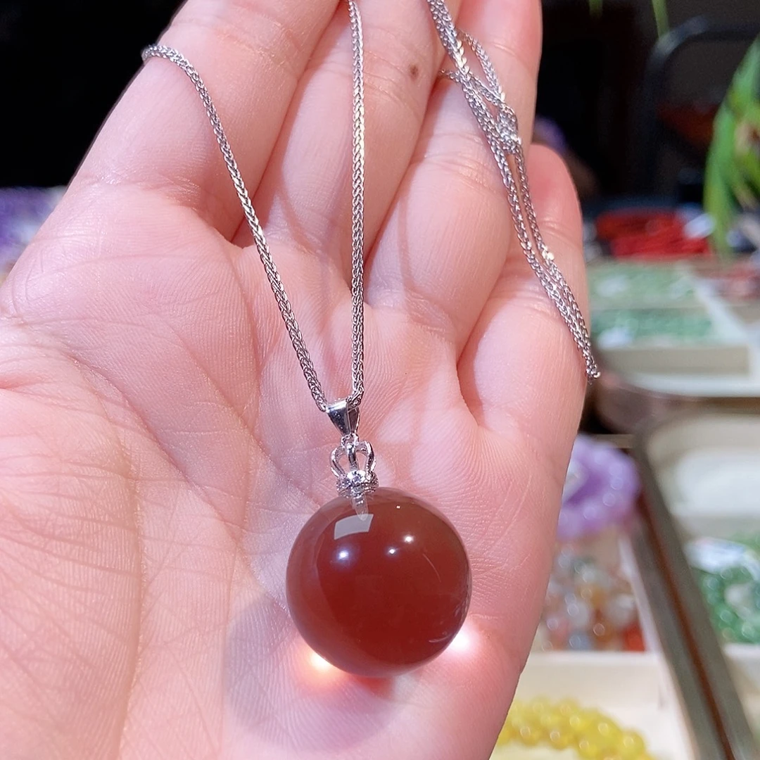 颈饰银S925镶嵌水晶