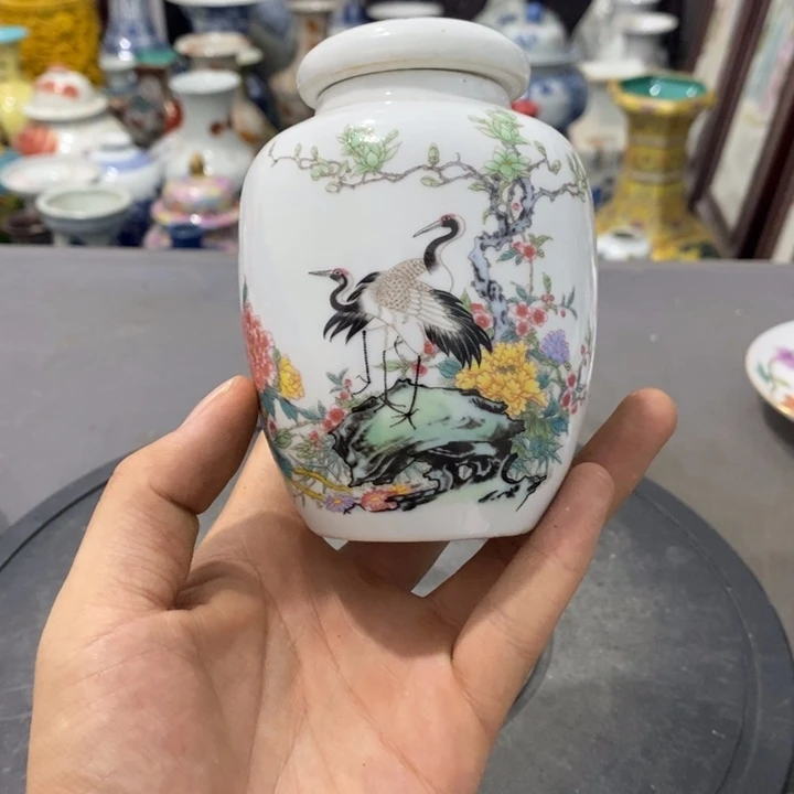 摆件粉彩摆件瓷器