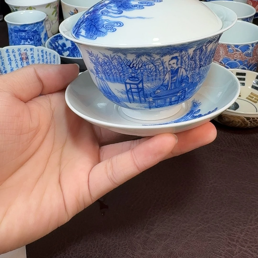 孩***爸现代景德镇陶瓷杯