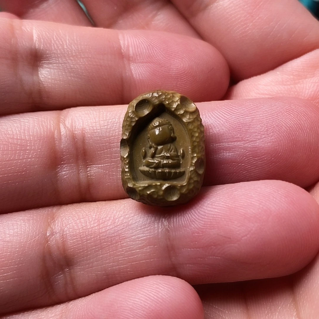 绿松石未镶嵌无相佛