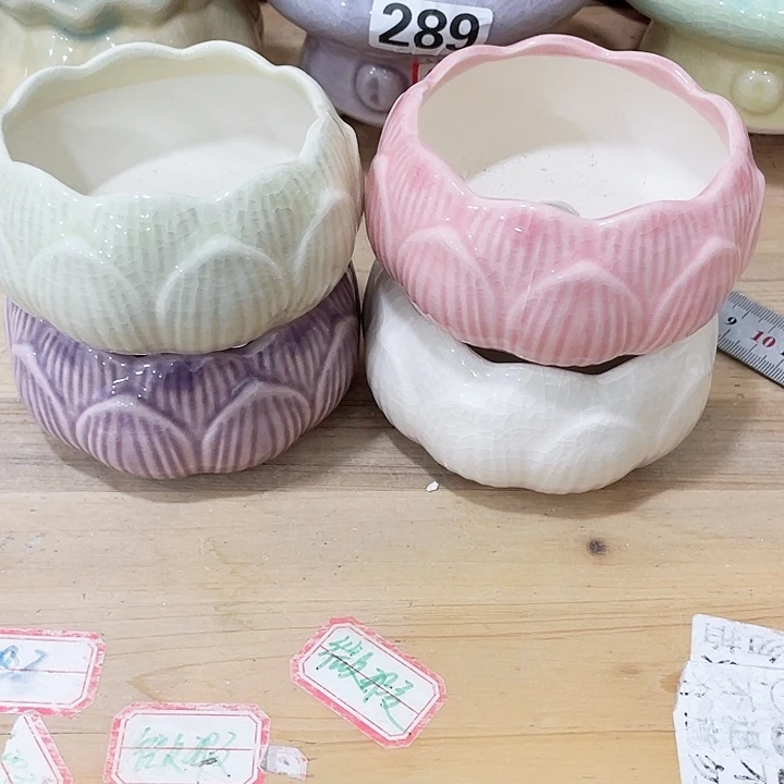 花盆陶瓷全场12包邮